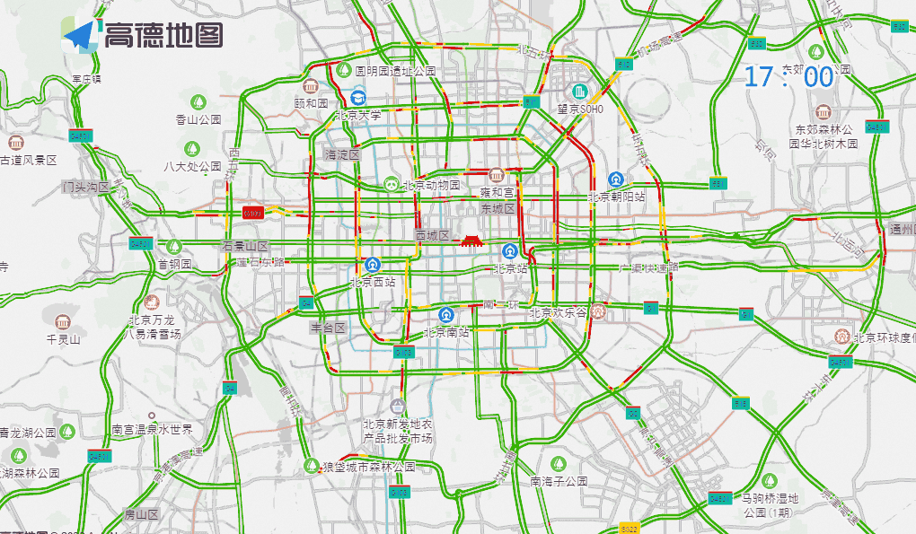 出行提示_周末大型活動交通預測_工作日早晚高峰交通壓力