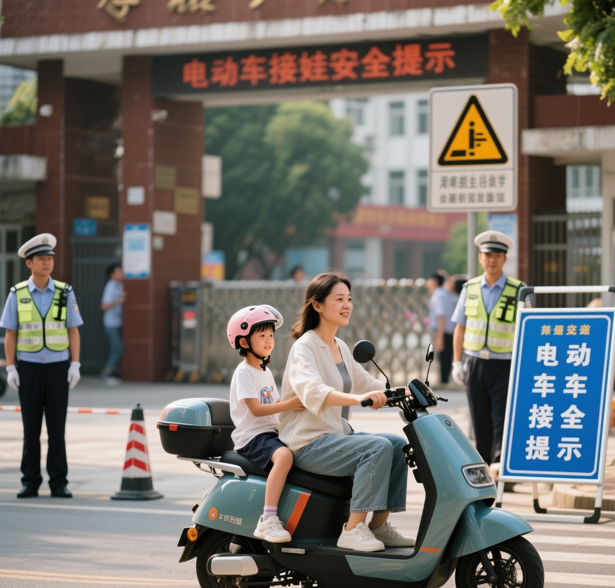 電動車接娃交警嚴(yán)查升級_3類車禁行接娃_禁行