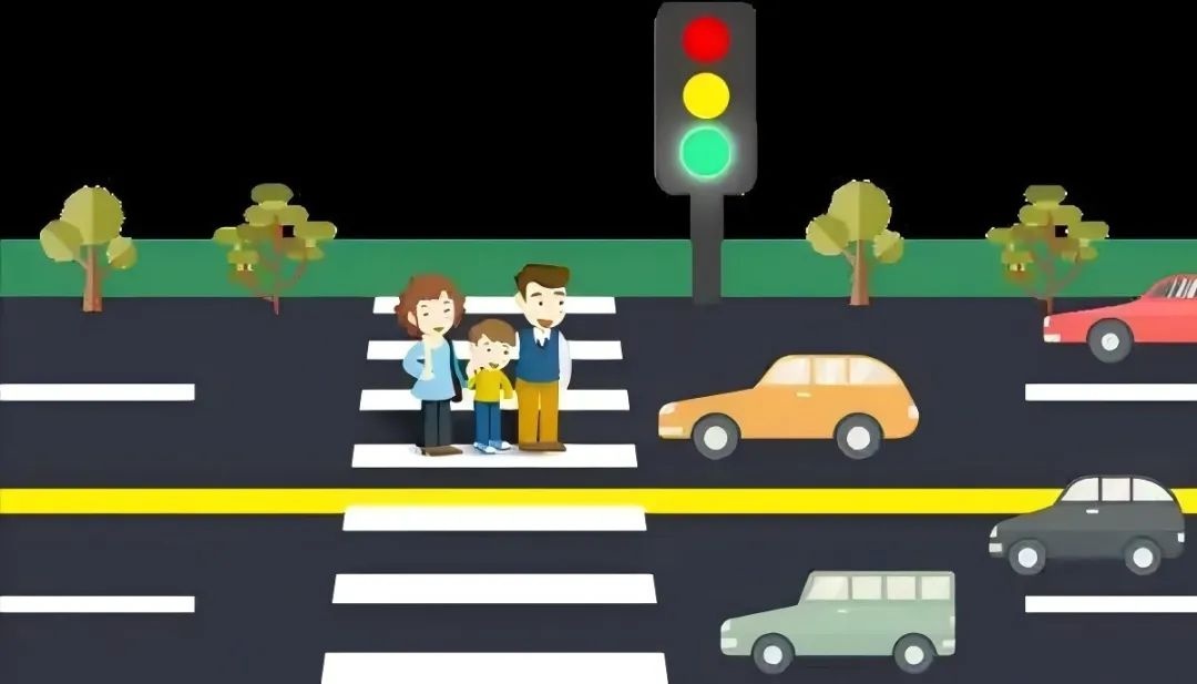出行提示_步行安全規(guī)則_中小學生交通安全