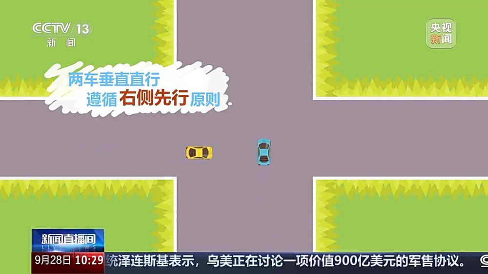 無信號燈路口通行規(guī)則_國慶中秋假期交通安全風險_出行提示