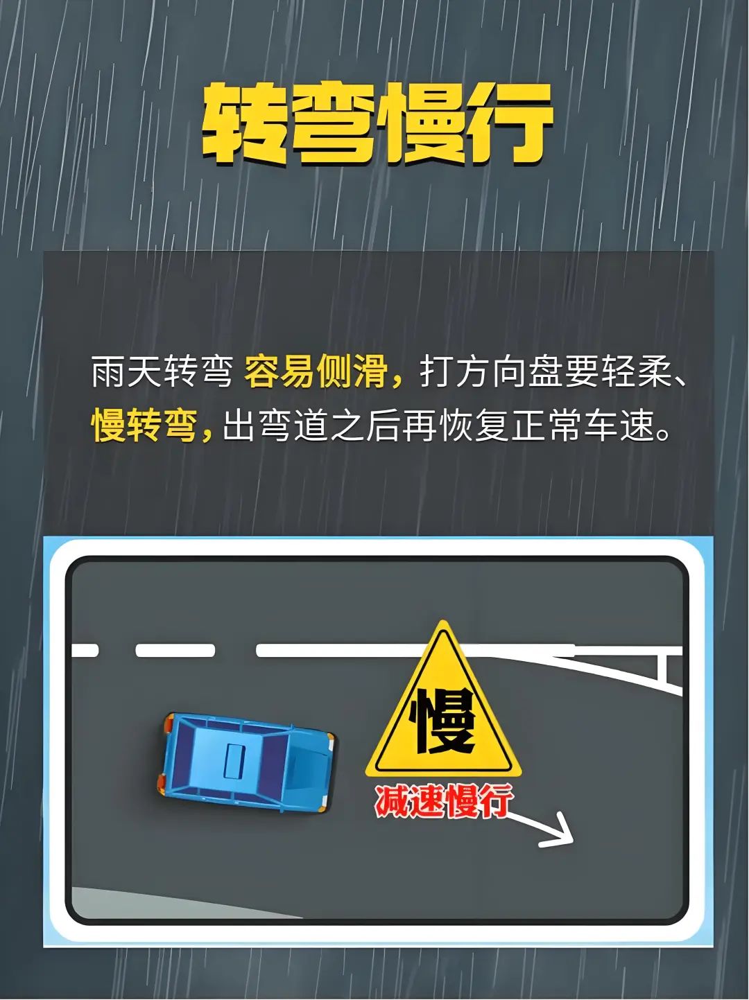 雨中開(kāi)車注意事項(xiàng)_出行提示_雨天行車安全提示