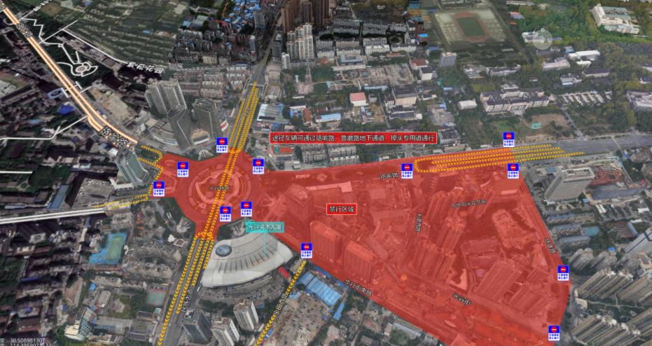 出行提示_武漢跨年交通管制_漢口光谷交通繞行