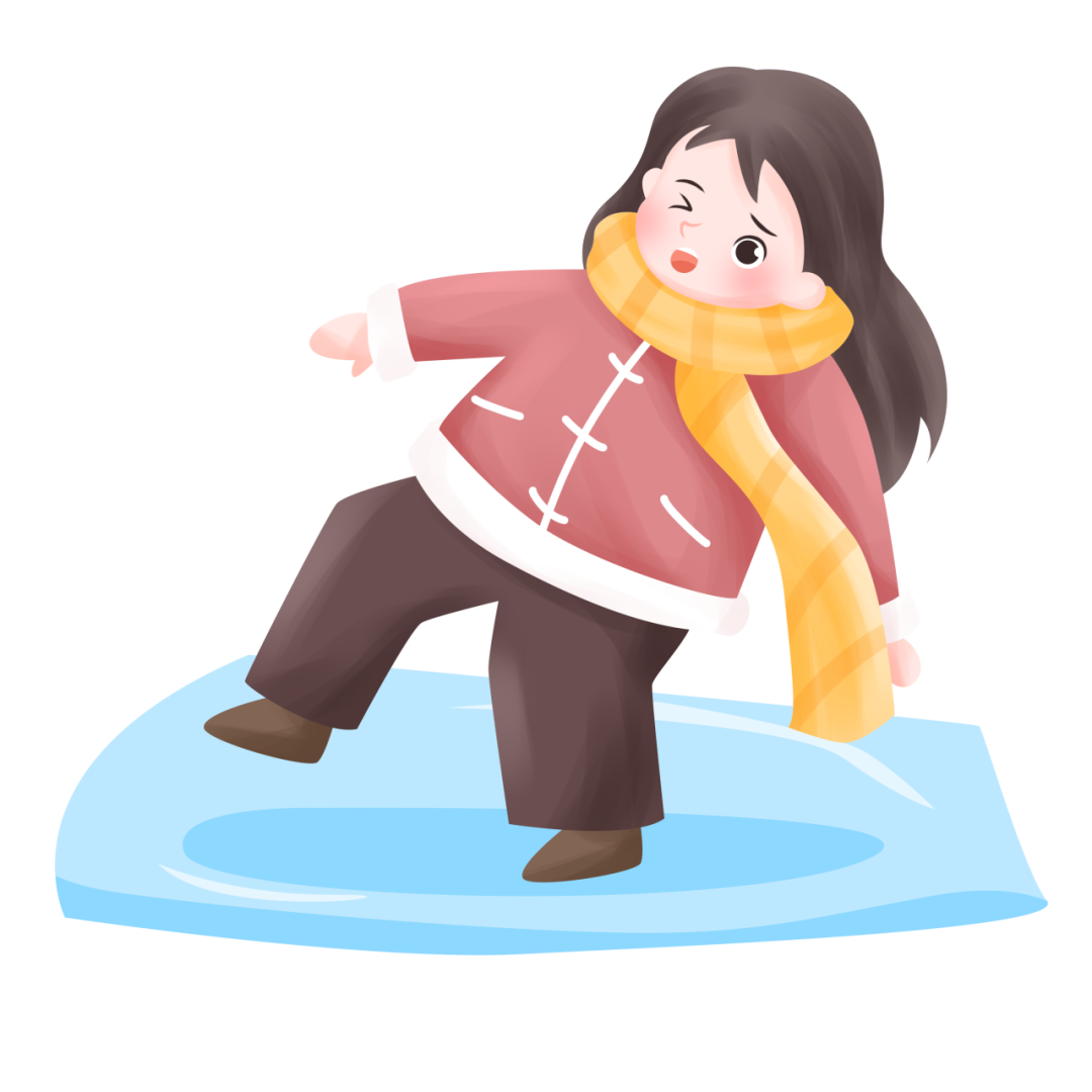 雪天出行注意事項_出行提示_防滑防摔防砸